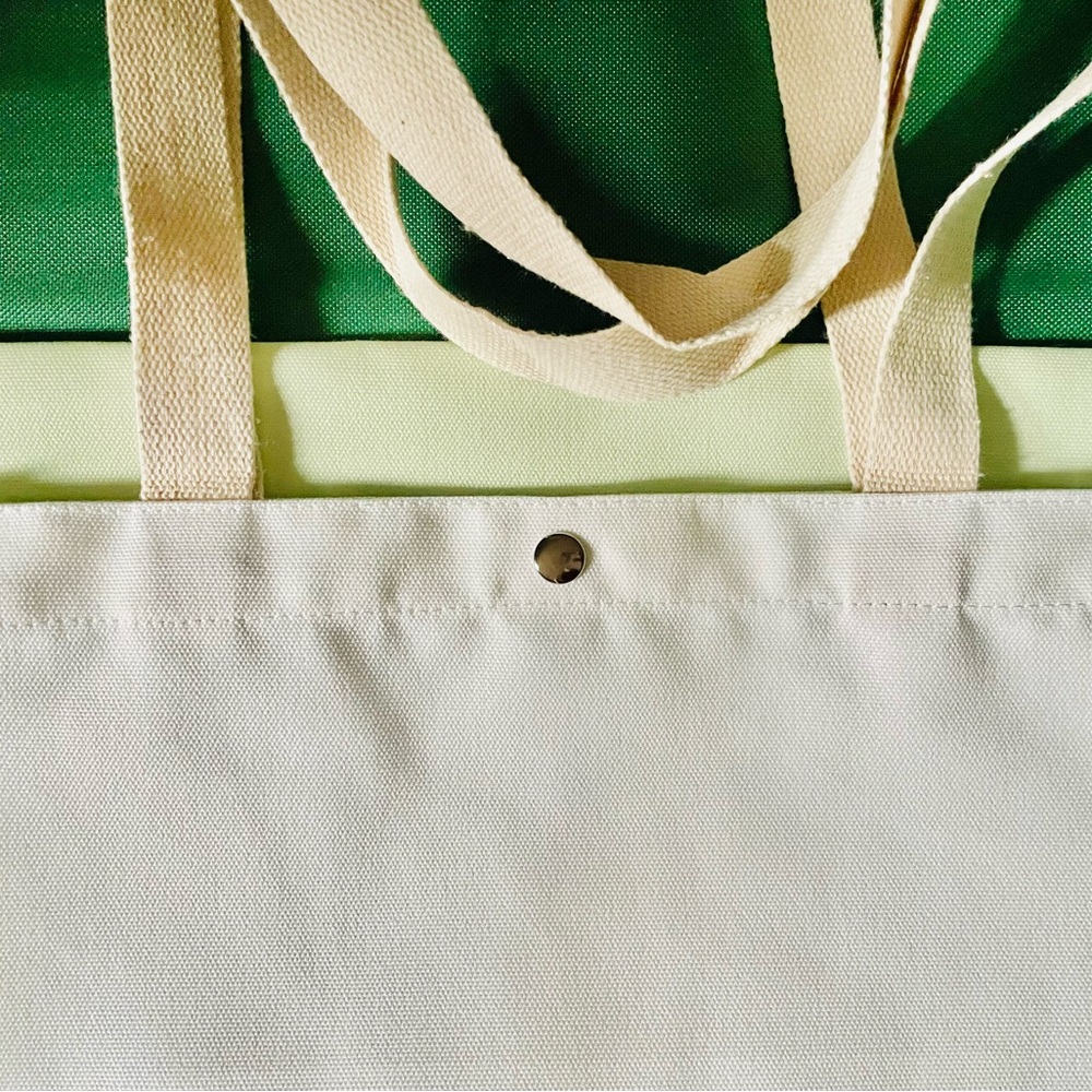 NEW Cute Cat Print Canvas Tote Bag - Picture 7 of 9